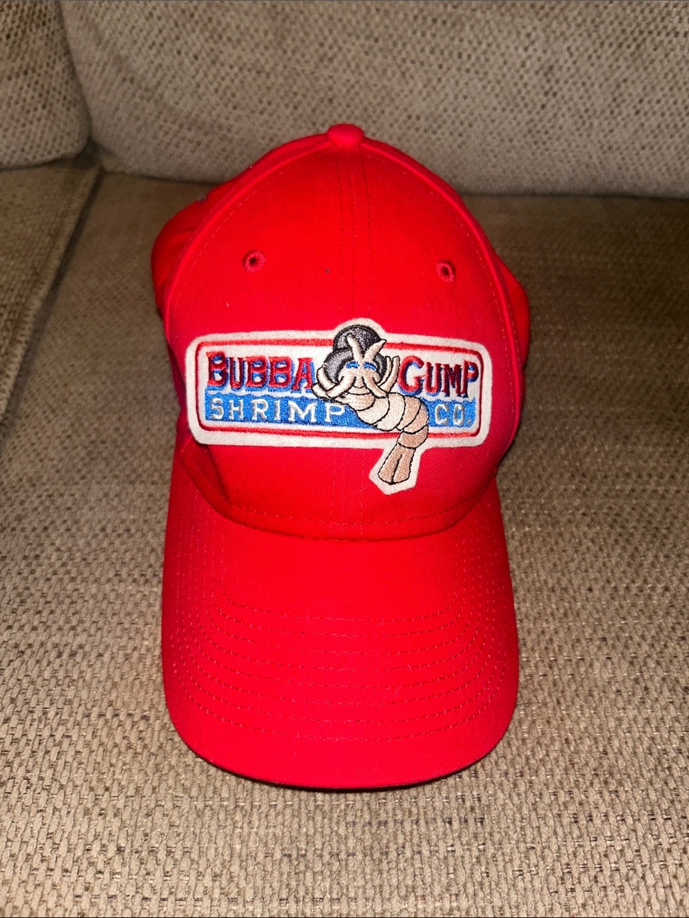 Bubba Gump Shrimp Co. Red Baseball Cap